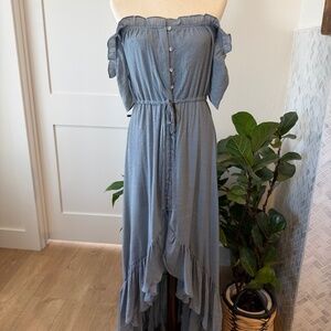 Wishlist Apparel off the shoulder maxi